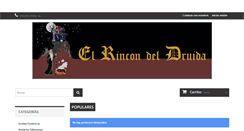 Desktop Screenshot of elrincondeldruida.com
